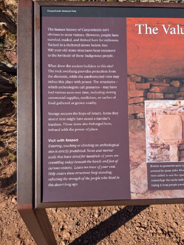 Storage secures the hope of return